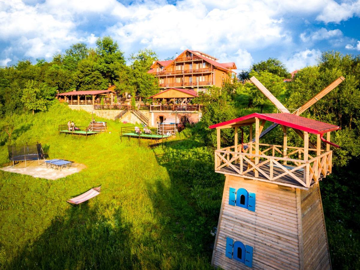 Hotel Pensiunea La Maria Lu' Sandoiu Poenari Exterior foto