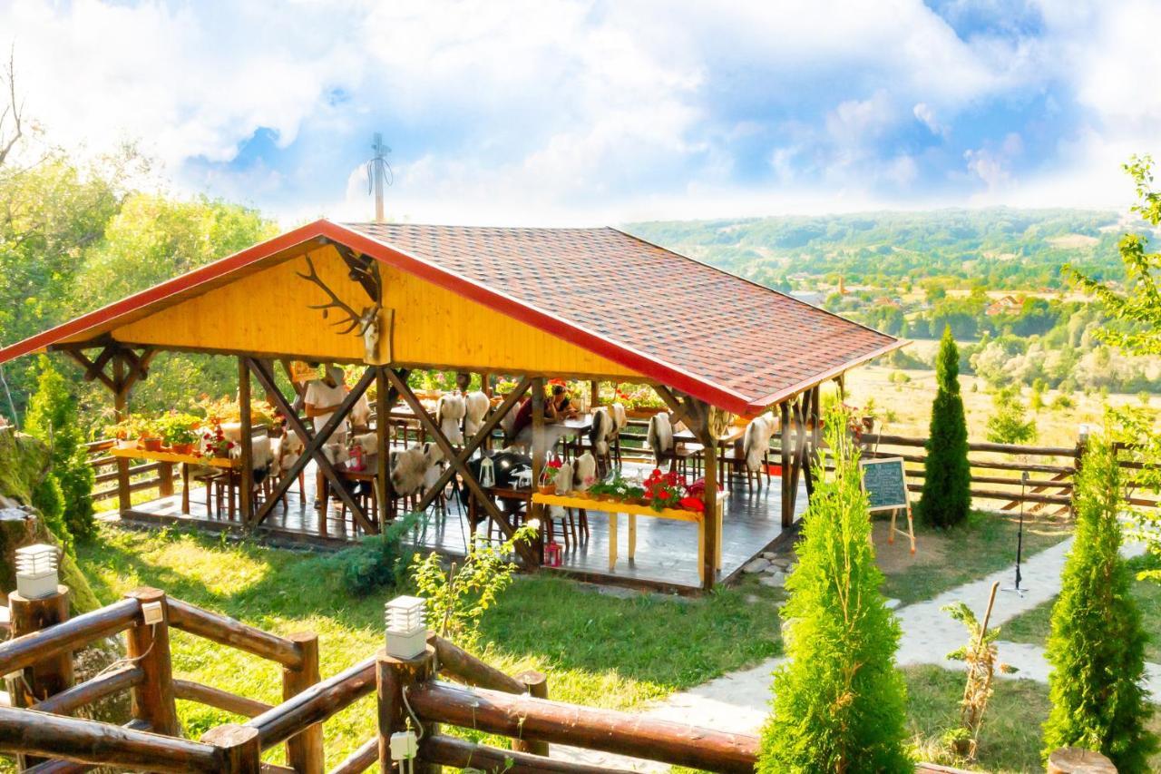 Hotel Pensiunea La Maria Lu' Sandoiu Poenari Exterior foto